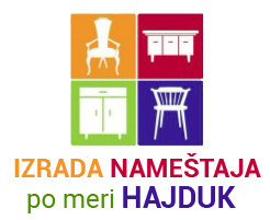 IZRADA NAMEŠTAJA PO MERI HAJDUK Bačka Palanka - Slika logo 
